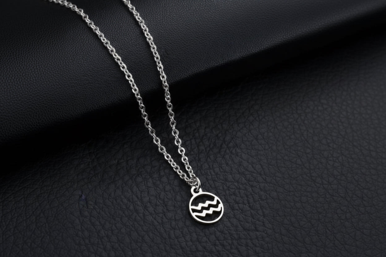 Collar signo Acuario