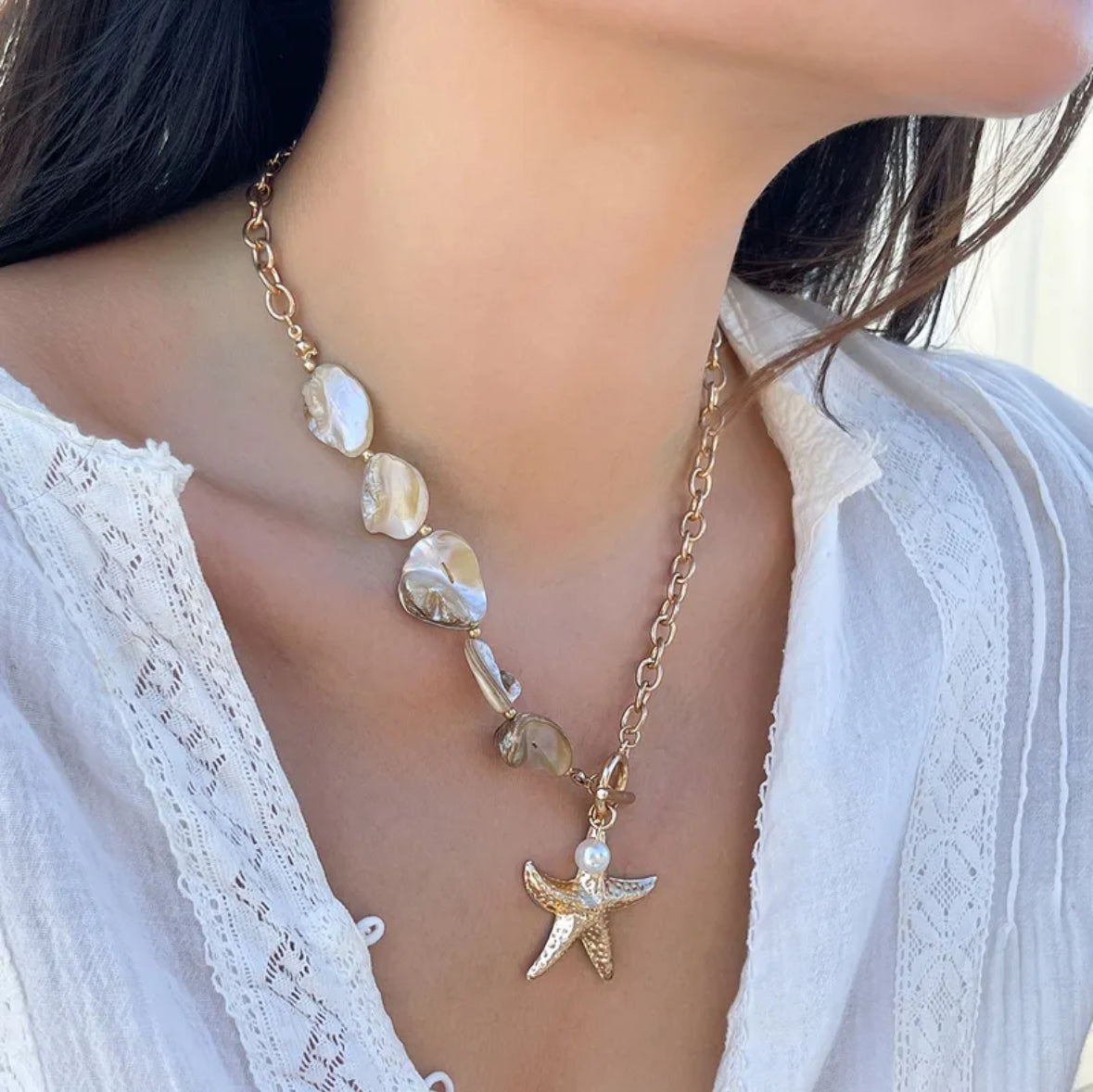 Collar estrella de mar