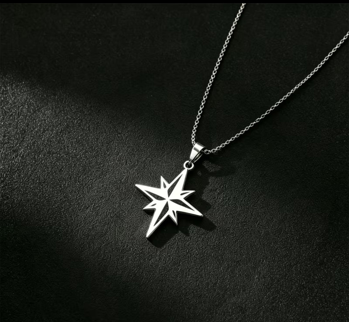 Collar estrella 8 puntas