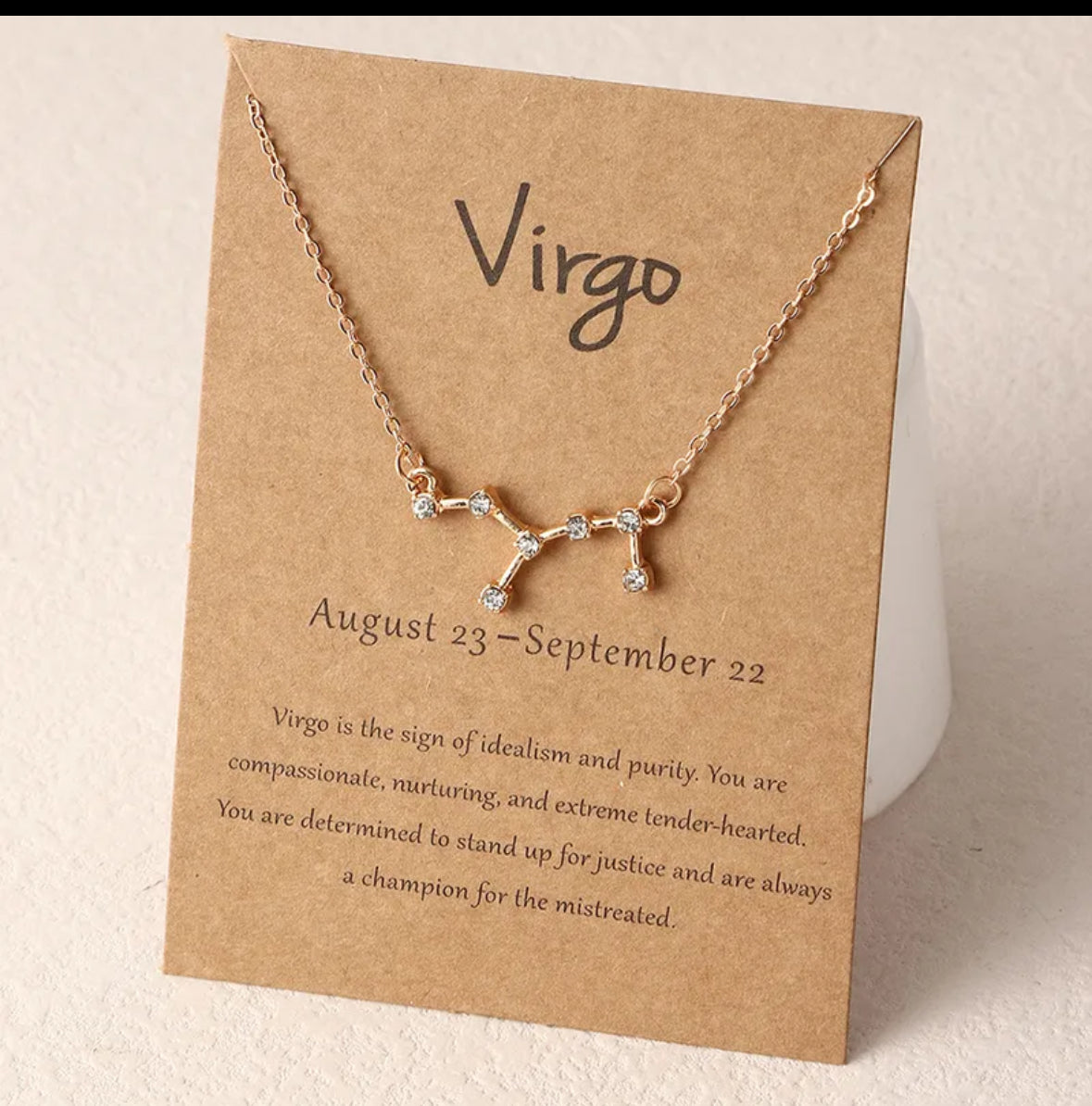 Collar constelación Virgo