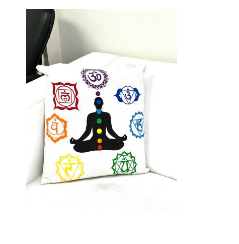Funda cojín chakras