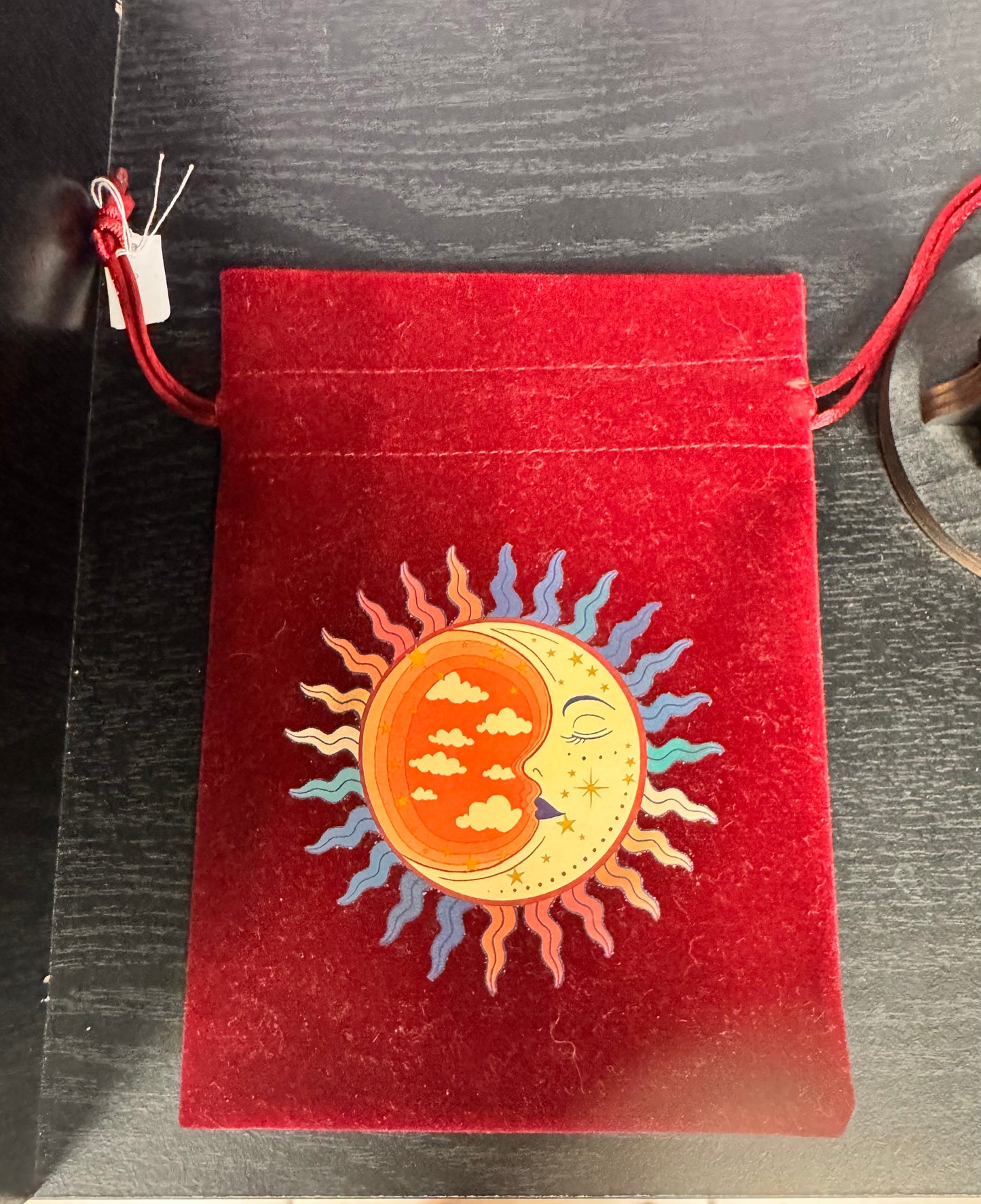 Bolsa en terciopelo