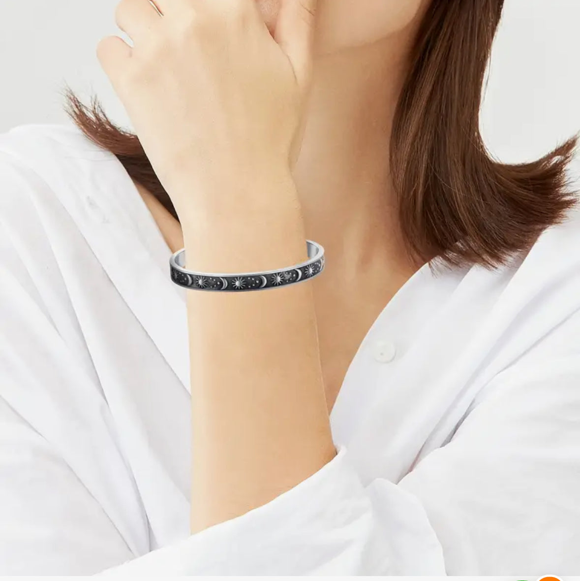 Brazalete Luna, estrella y Sol