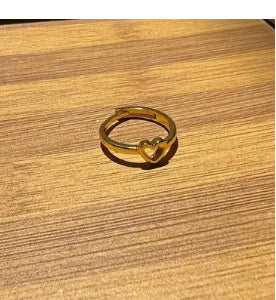 Anillo de corazón