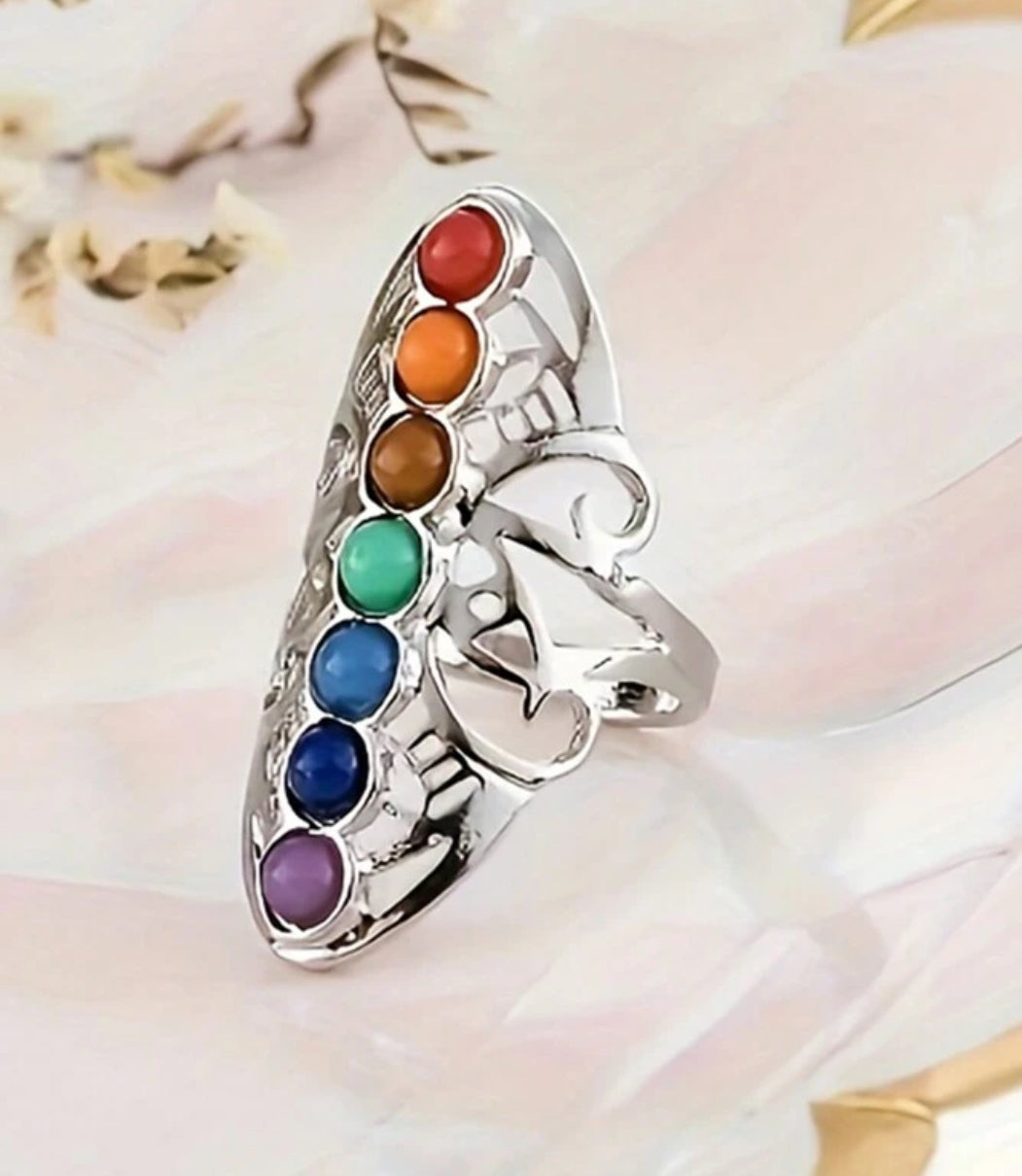 Anillo 7 chakras