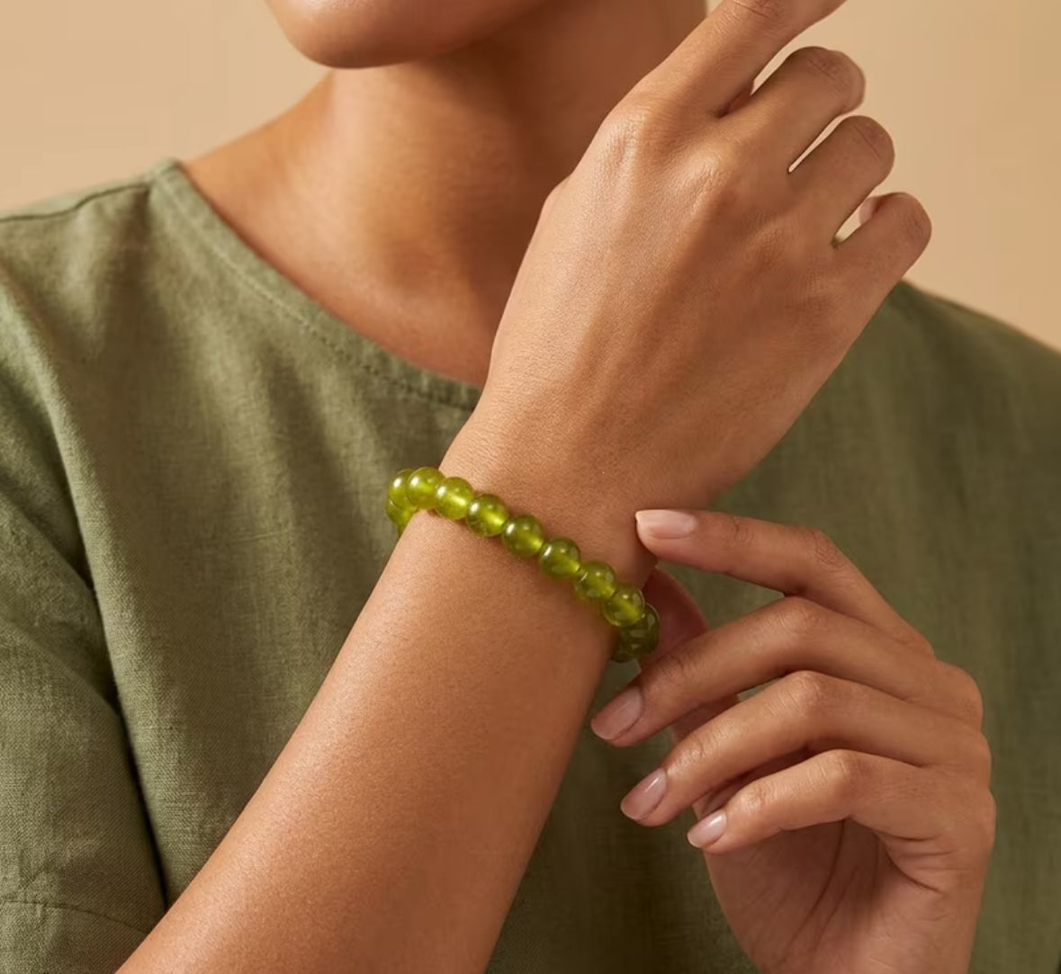 Pulsera peridoto