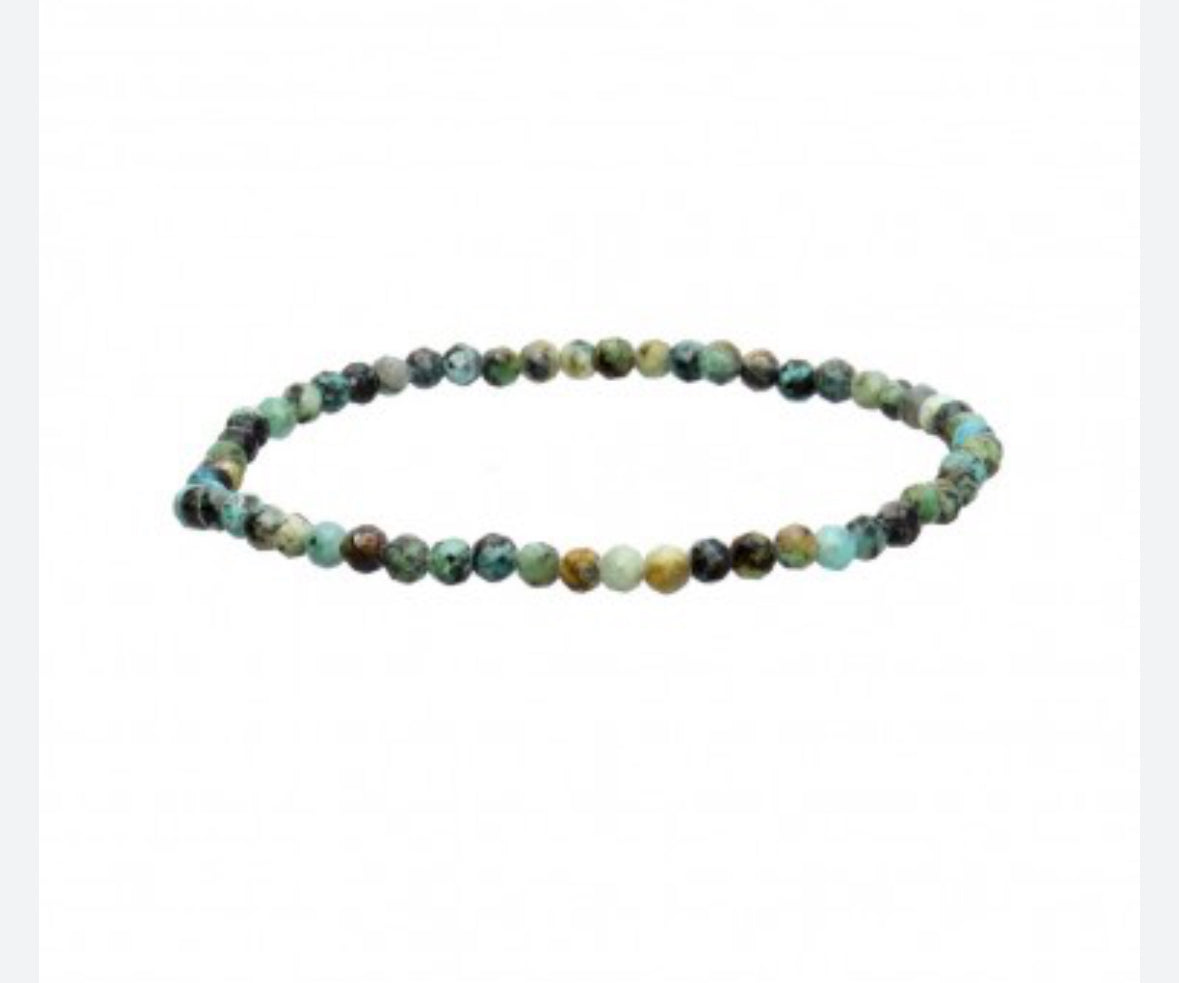Pulsera de turquesa africana