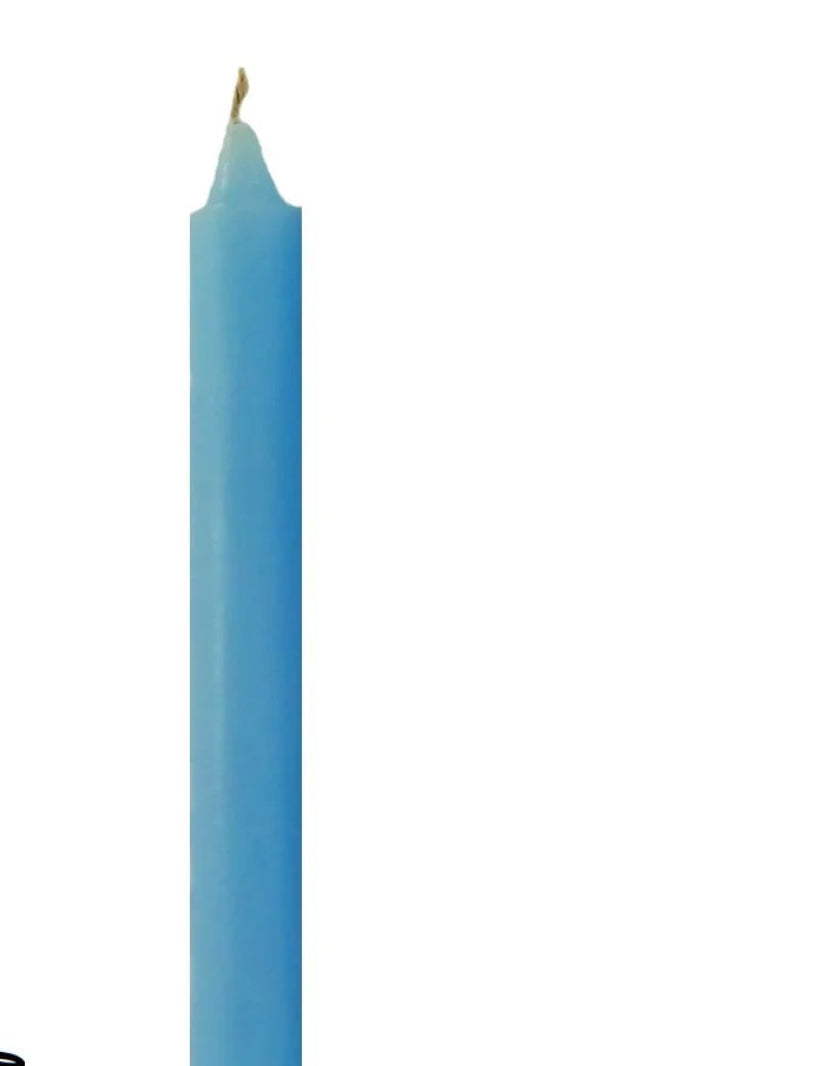 Velita azul claro