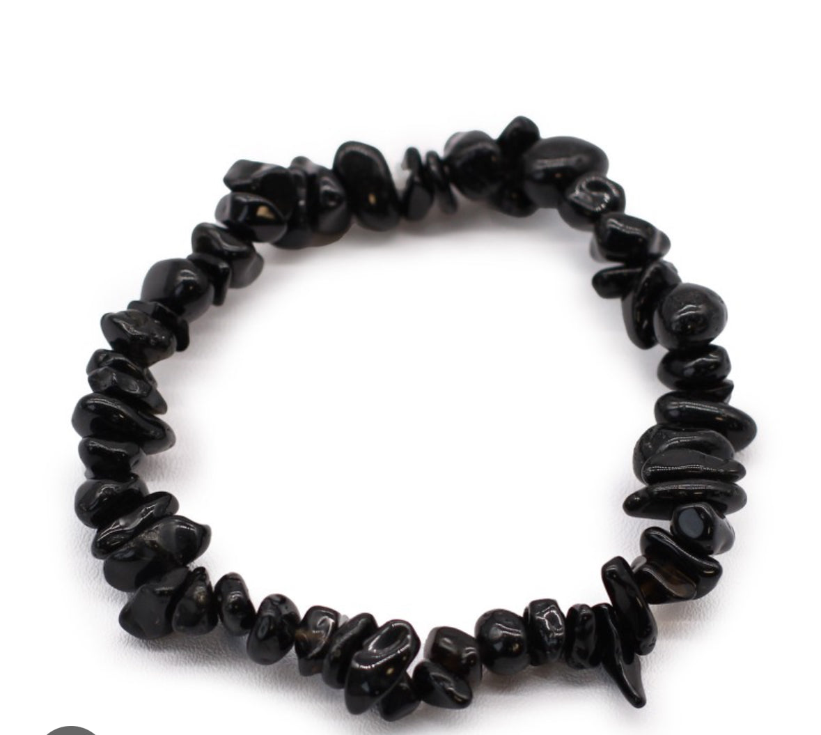 Pulsera ágata negra