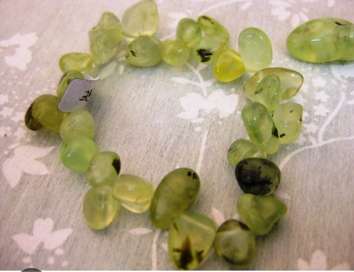 Pulsera cuarzo prehnita