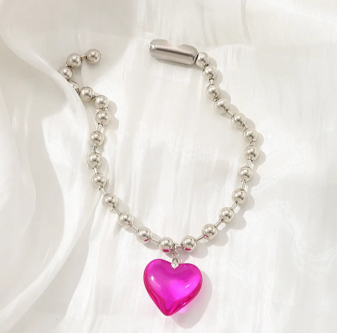 Collar de corazón