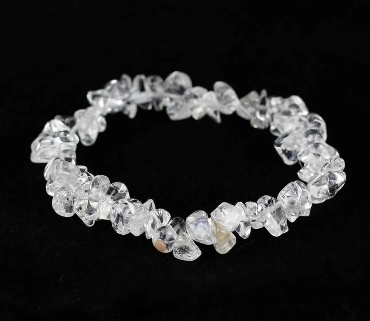 Pulsera cuarzo cristal