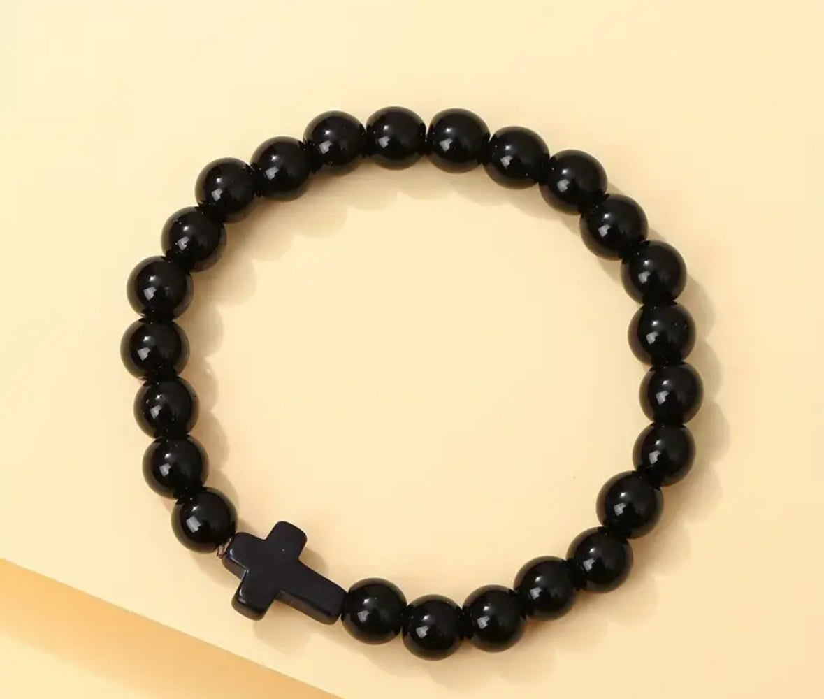 Pulsera con cruz