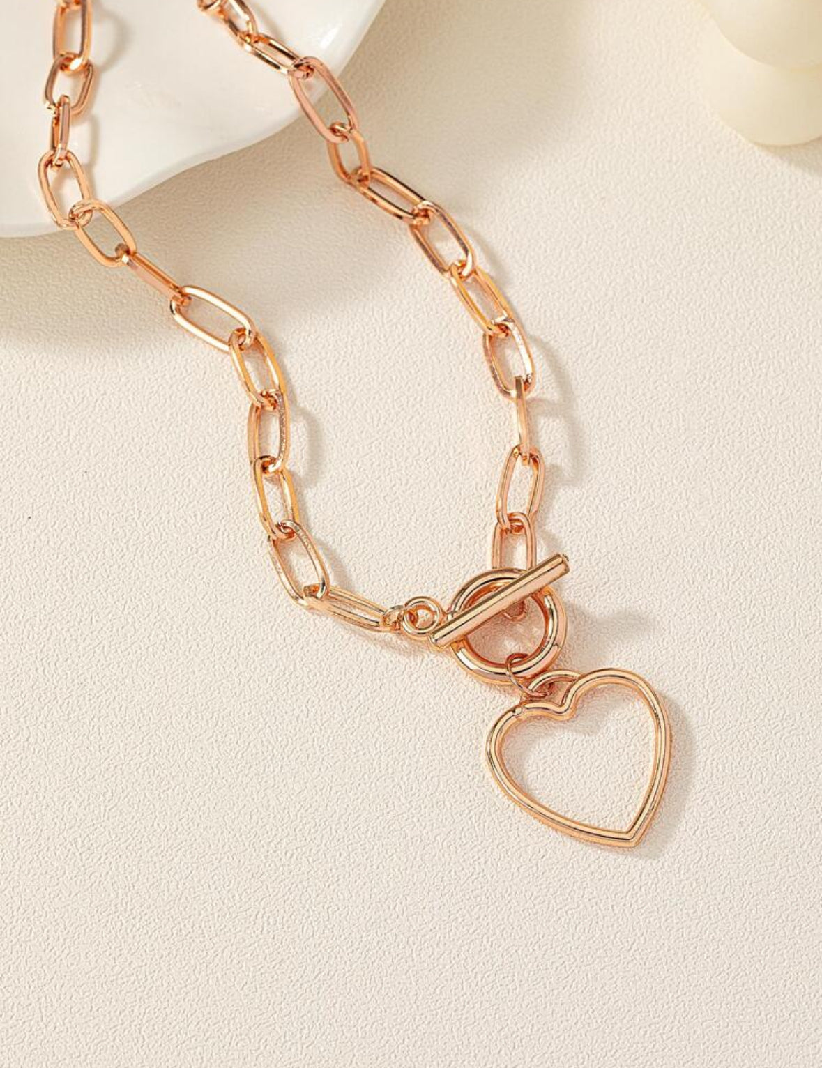 Collar de corazón