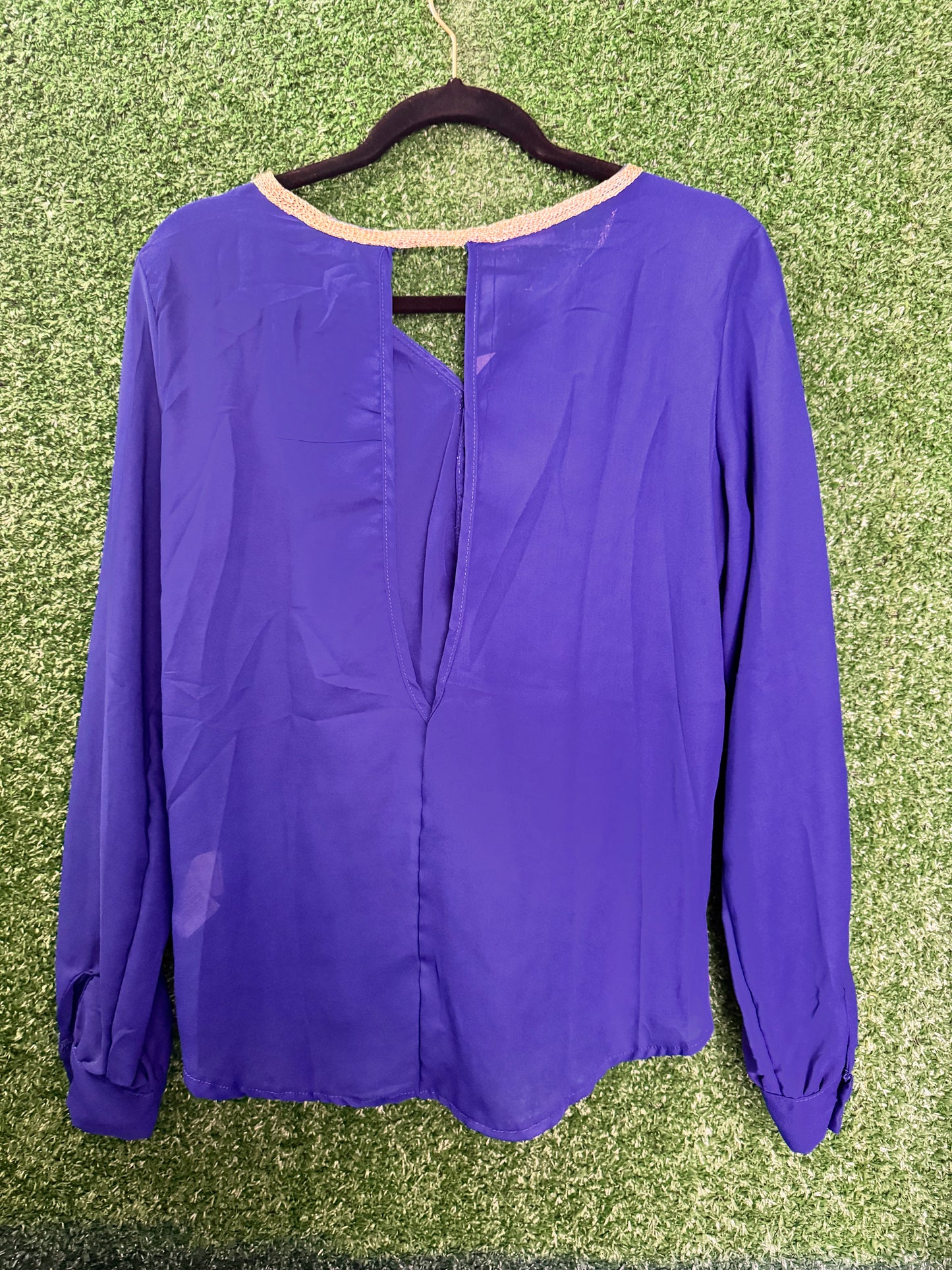 Camisa azul royal