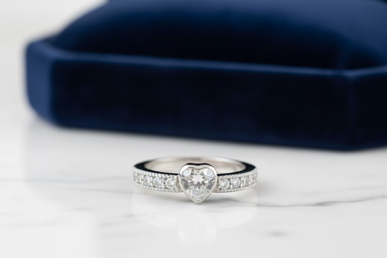 Anillo de corazón