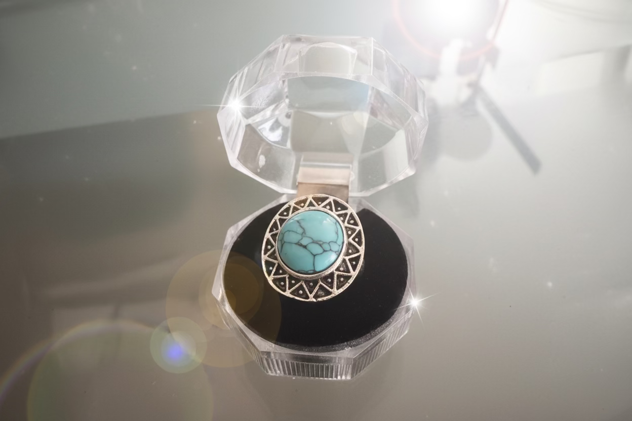 Anillo de turquesa