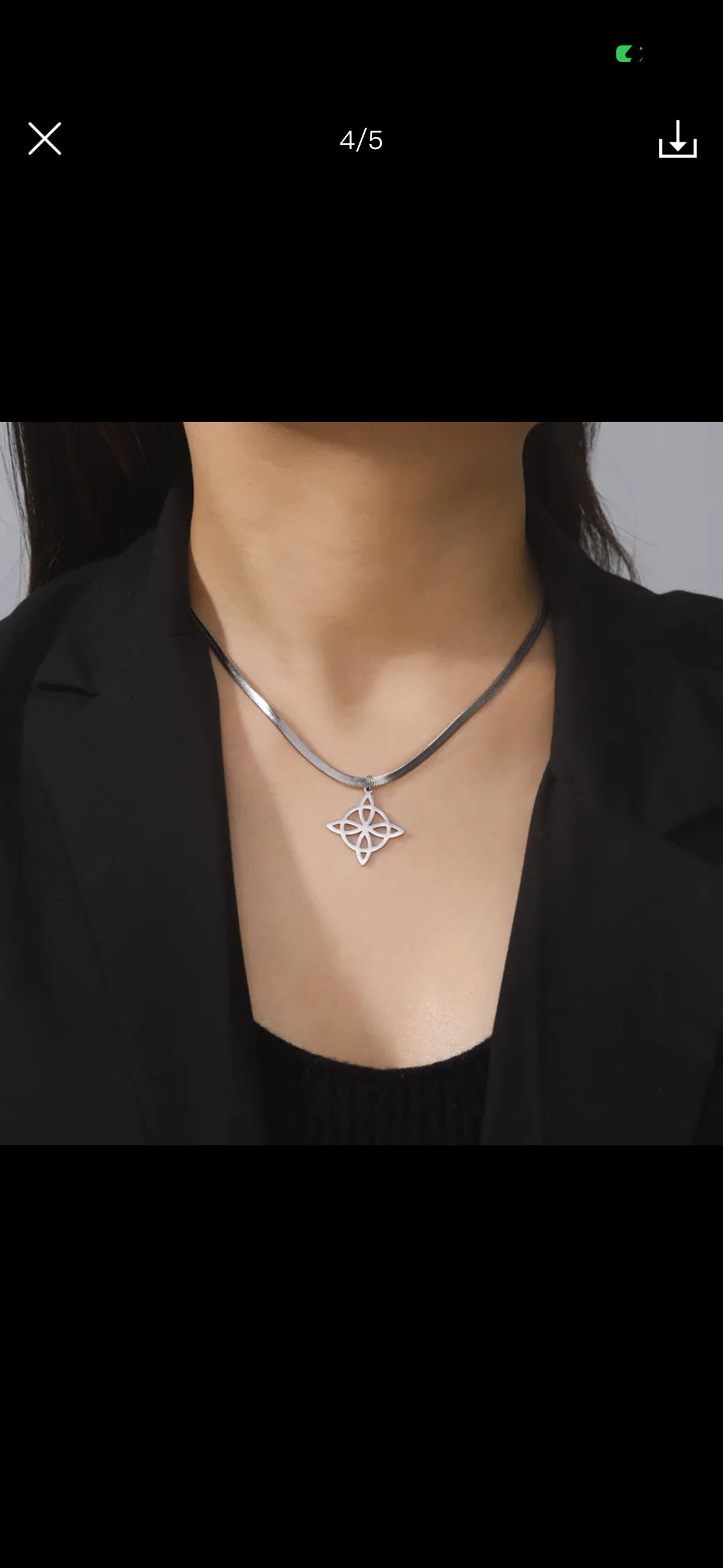 Collar nudo de bruja