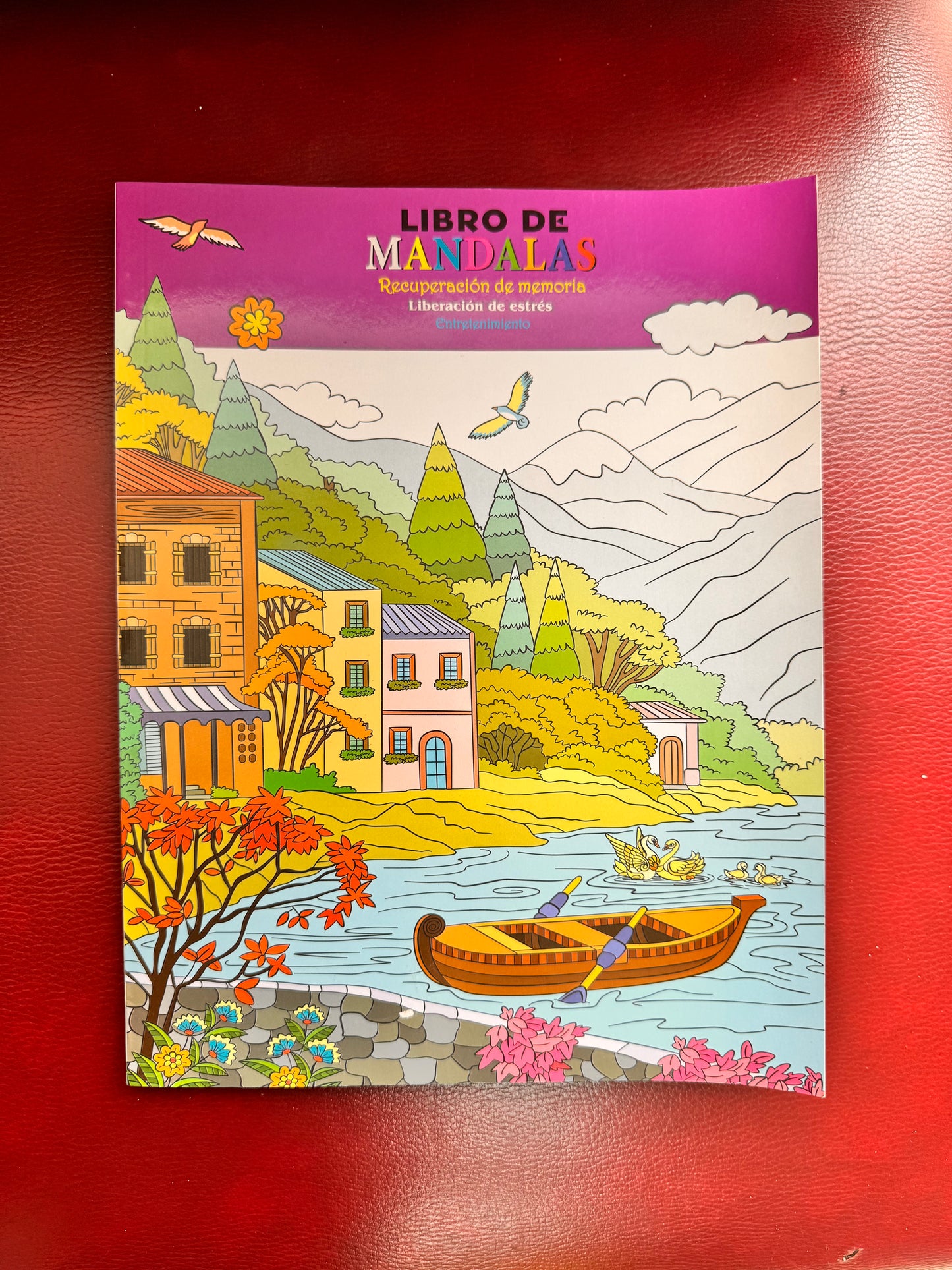 Libro para liberar el estrés de Mandalas