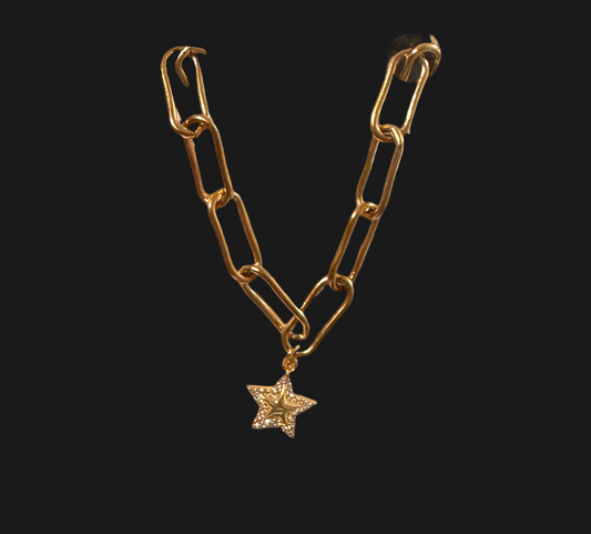 Pulsera doble estrella 5 puntas