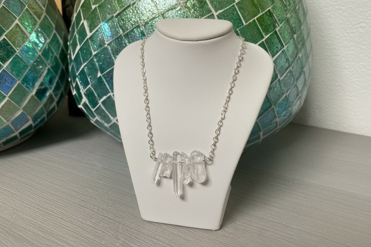 Collar de cuarzo cristal