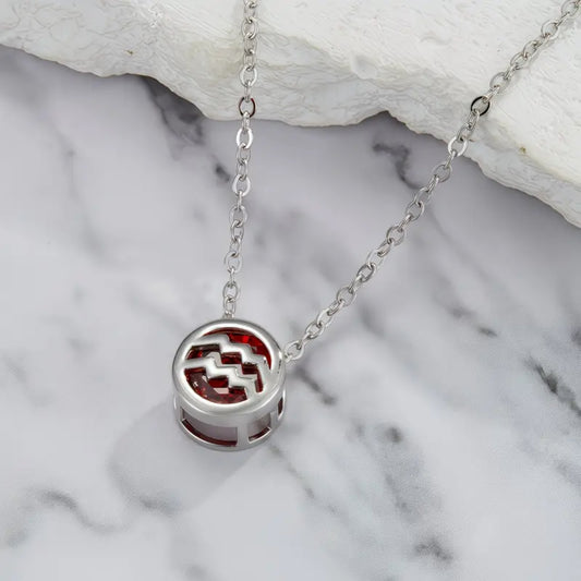 Collar signo acuario