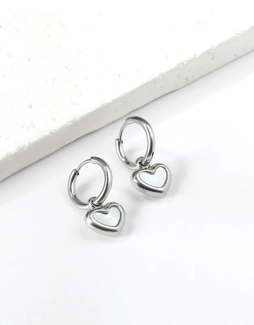 Aretes de corazón