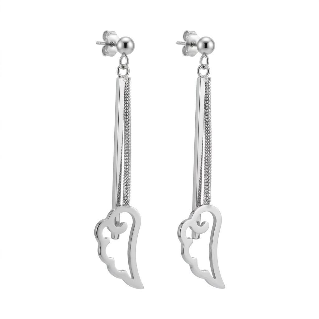 Aretes ala de ángel