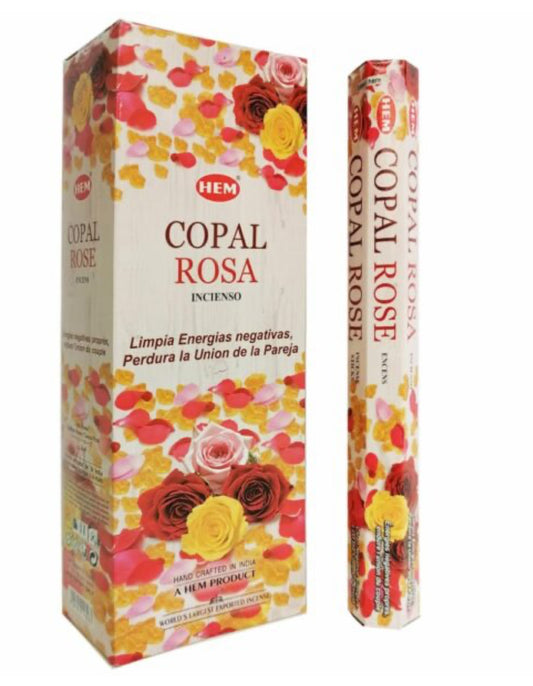 Incienso copal Rosa