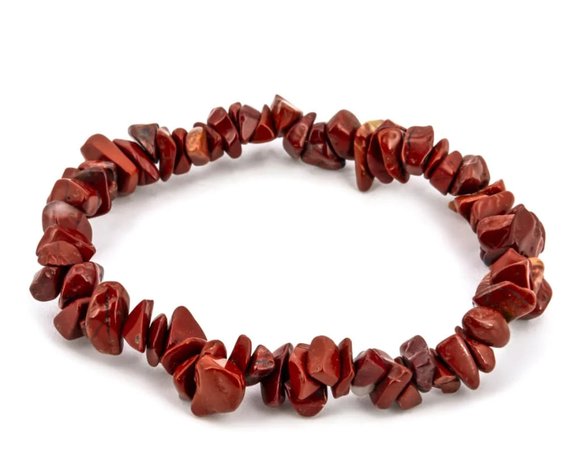 Pulsera jaspe rojo
