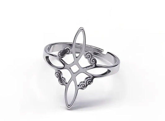 Anillo nudo de bruja