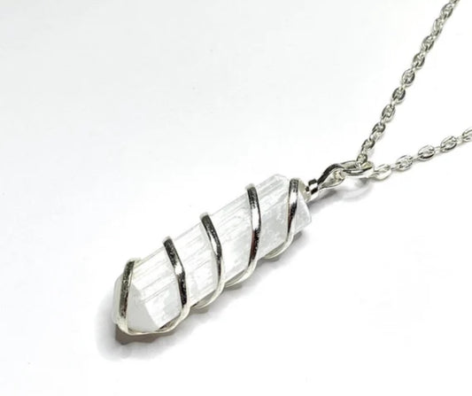 Collar cuarzo cristal