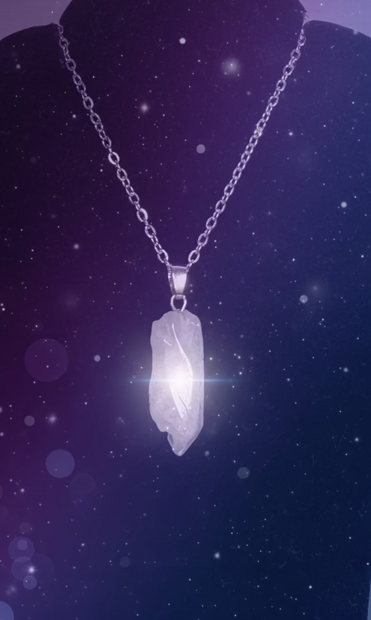 Collar de cuarzo cristal