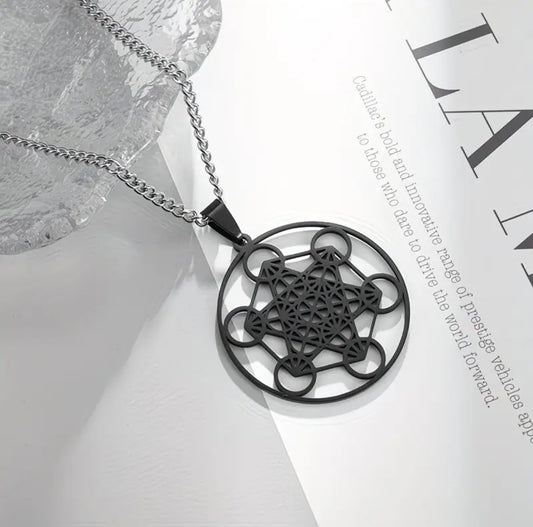 Collar geometría sagrada