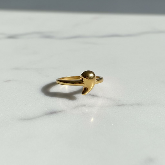 Anillo gota de agua