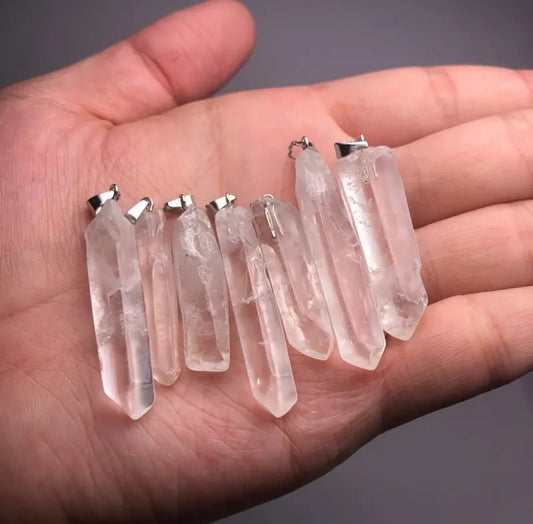 Colgante cuarzo cristal