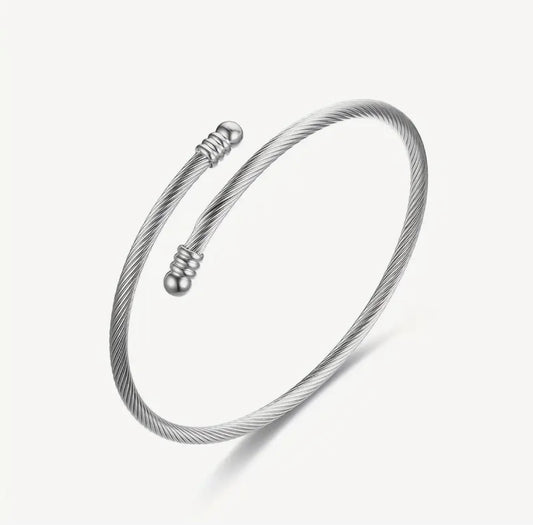 Brazalete en acero inoxidable