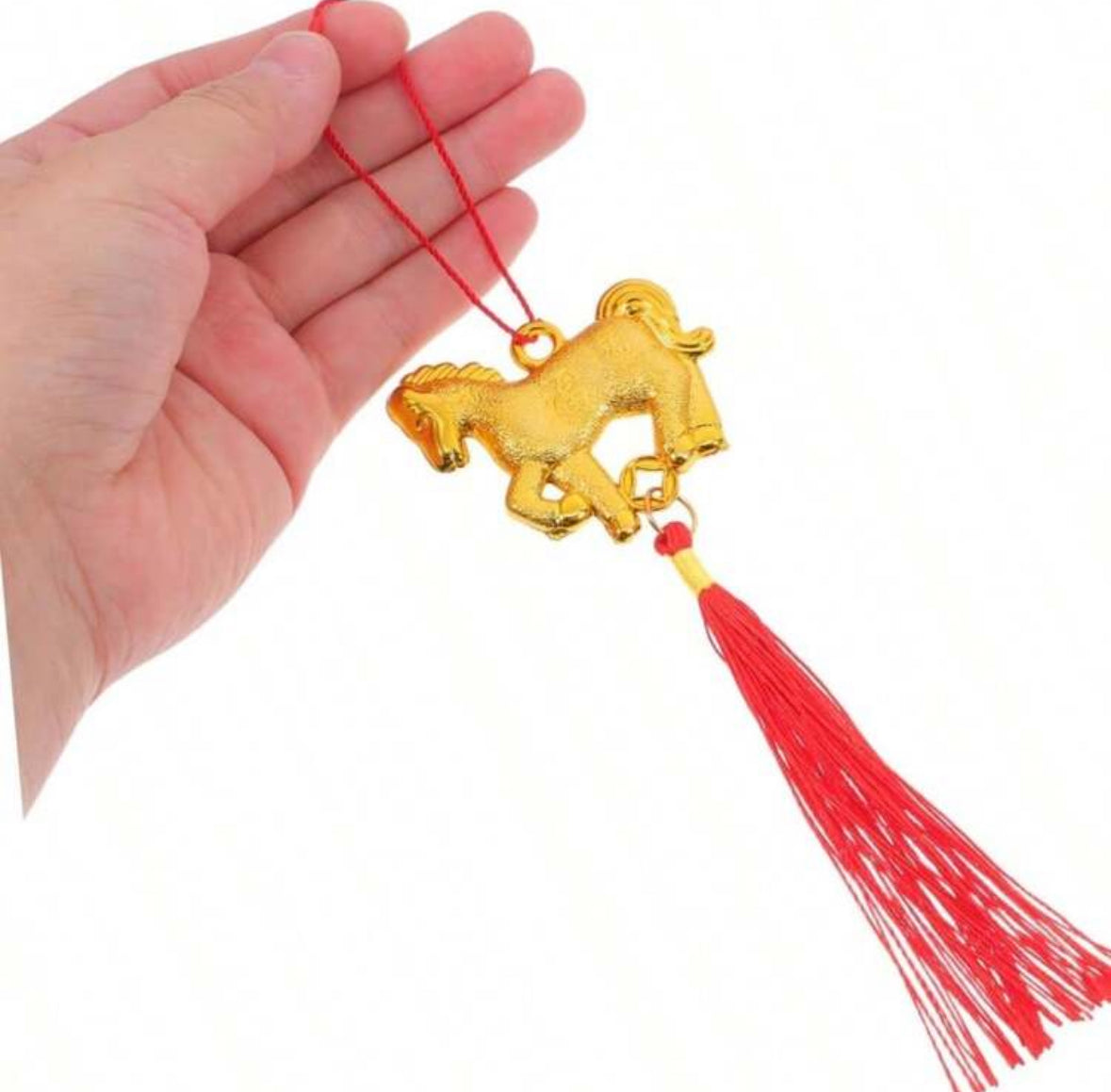 Colgante año caballo