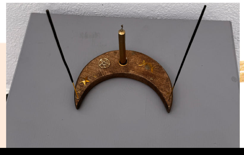 Porta incienso Luna
