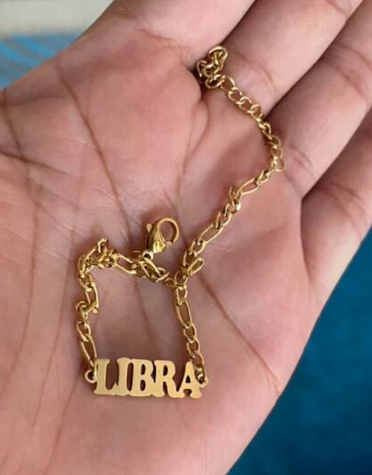 Tobillera signo libra