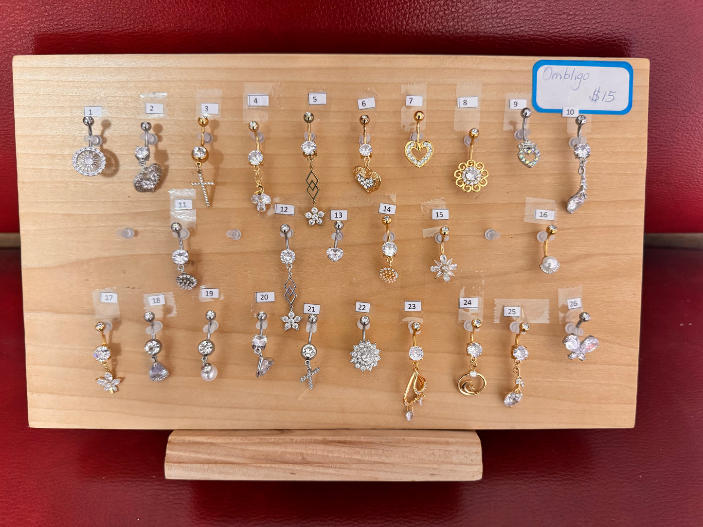 Joyería piercing ombligo