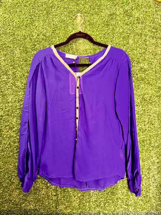 Camisa azul royal