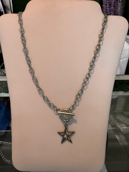 Collar doble estrella