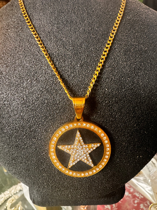 Collar estrella 5 puntas
