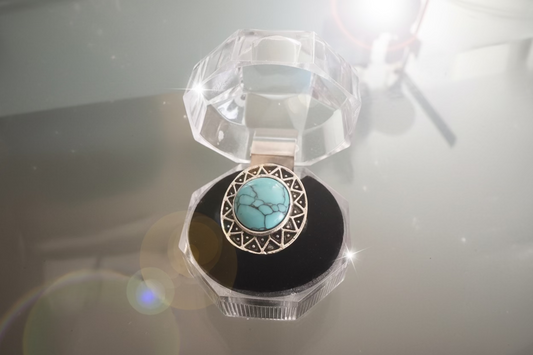 Anillo de turquesa
