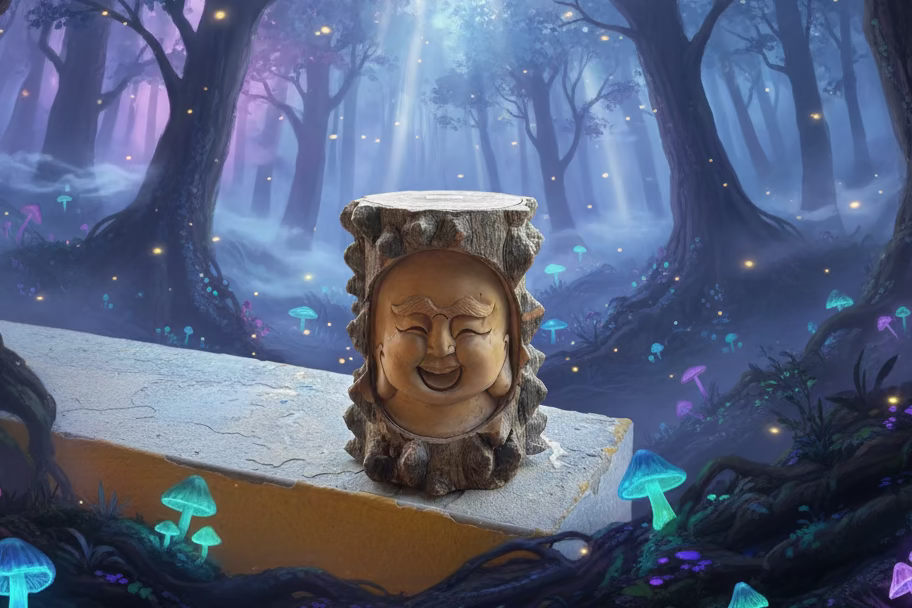 Porta vela budha